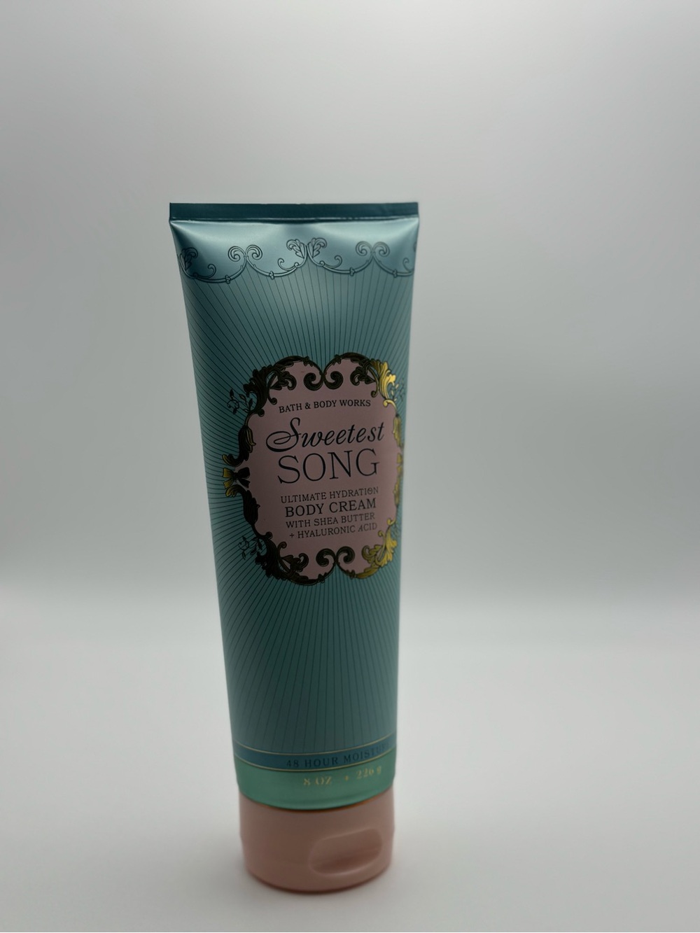 Bath & Body Works Sweetest Song Hydrating Body Cream - Teal & Pink